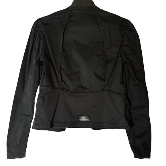 Rare Stella McCartney x Adidas Structured Peplum Jacket Black Size M - Picture 3 of 11